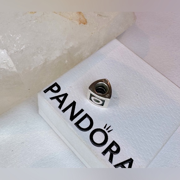 Authentic Pandora Retired Letter ‘O’ 925 Ale Charm - Picture 8 of 10